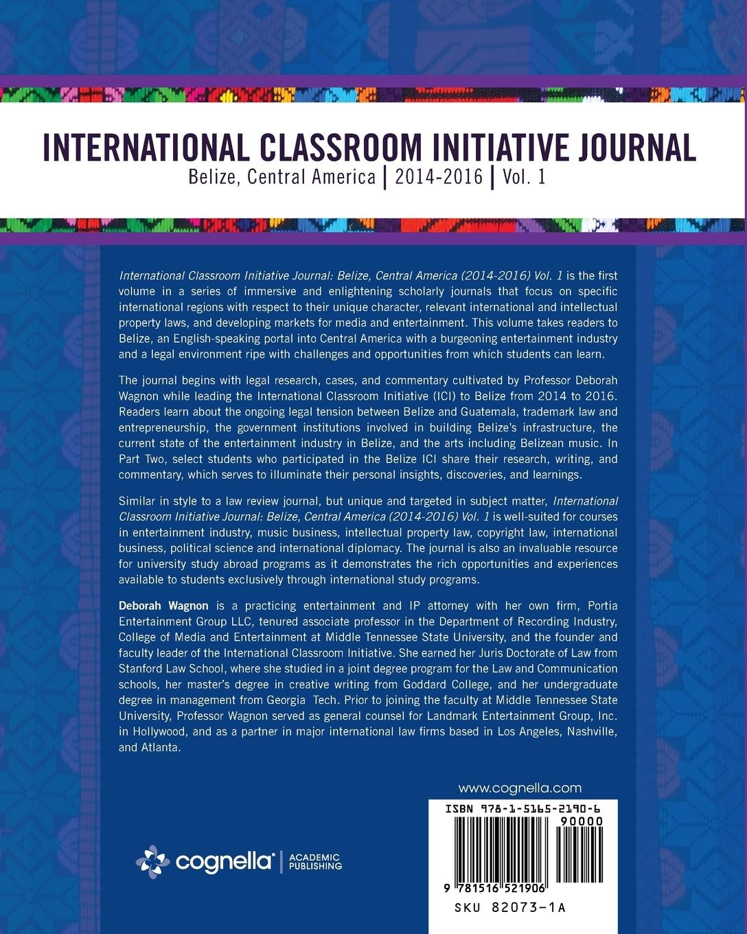 Rückseitencover International Classroom Initiative Journal