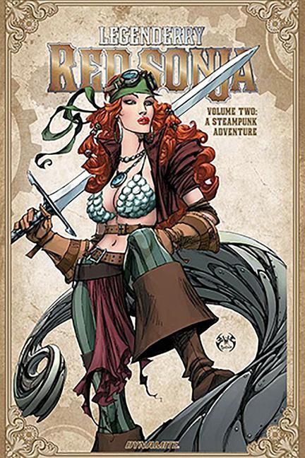 Vorderes Coverbild Legenderry Red Sonja a Steampunk Adventure Vol. 2 Tp