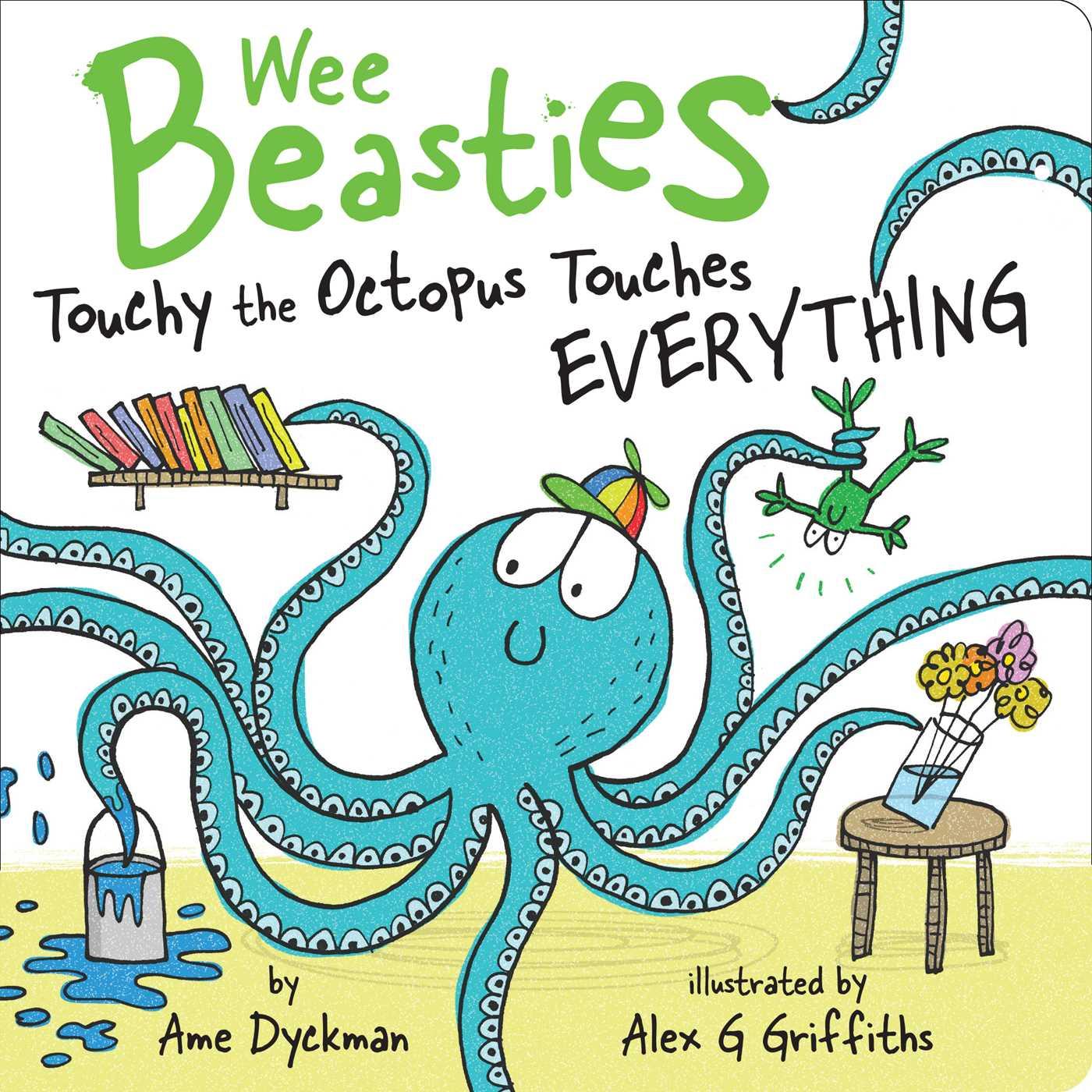 Vorderes Coverbild Touchy the Octopus Touches Everything