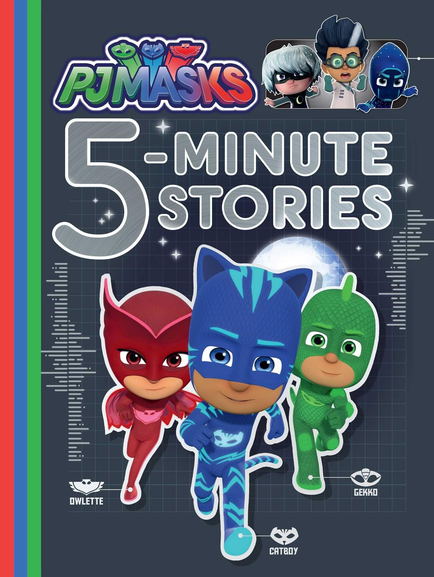 Vorderes Coverbild Pj Masks 5-Minute Stories