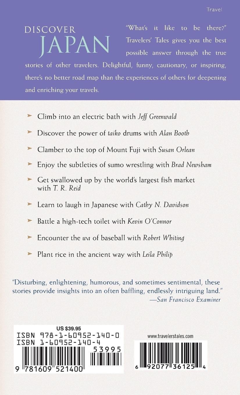 Rückseitencover Travelers' Tales Japan