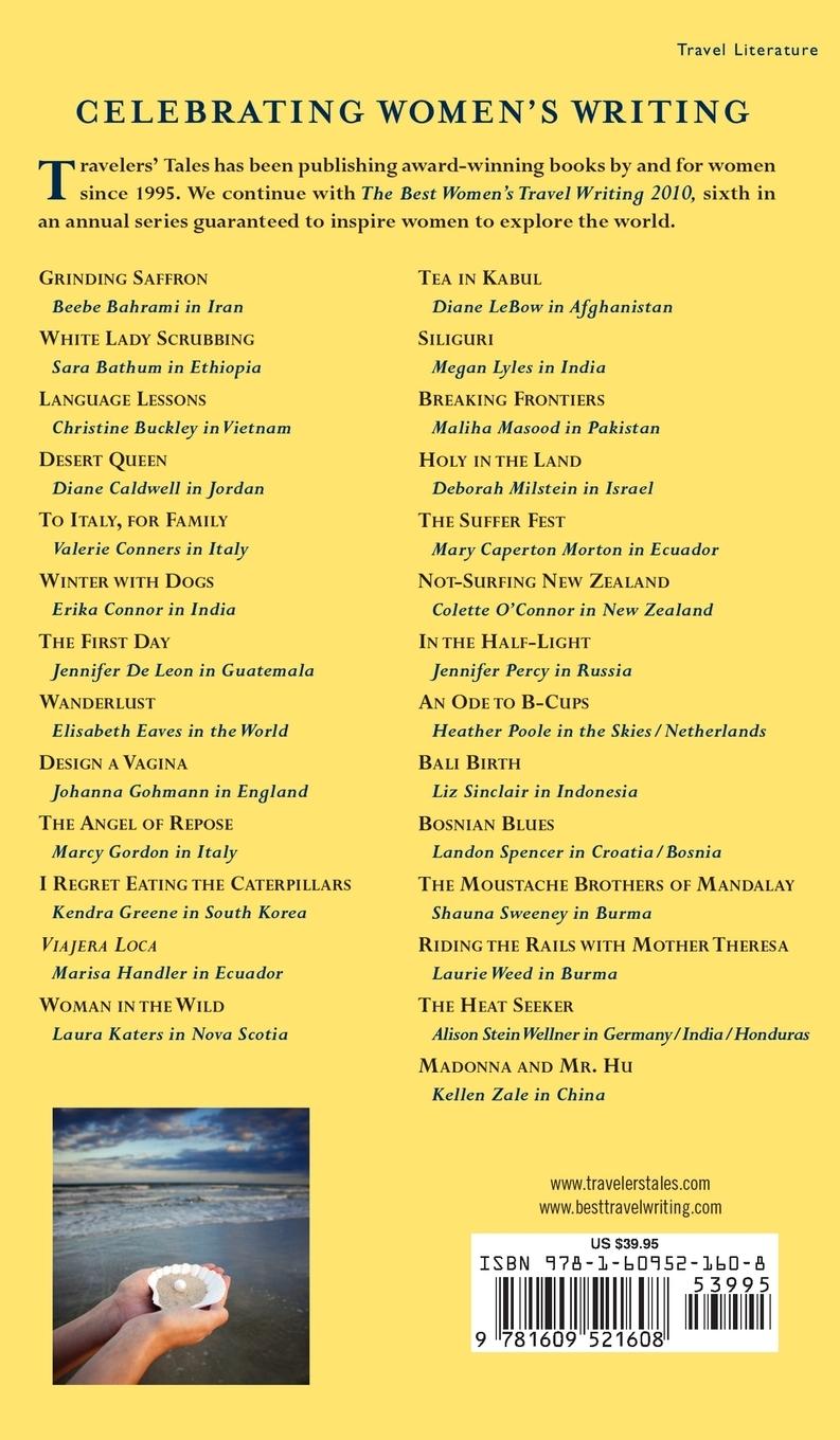 Rückseitencover The Best Women's Travel Writing 2010