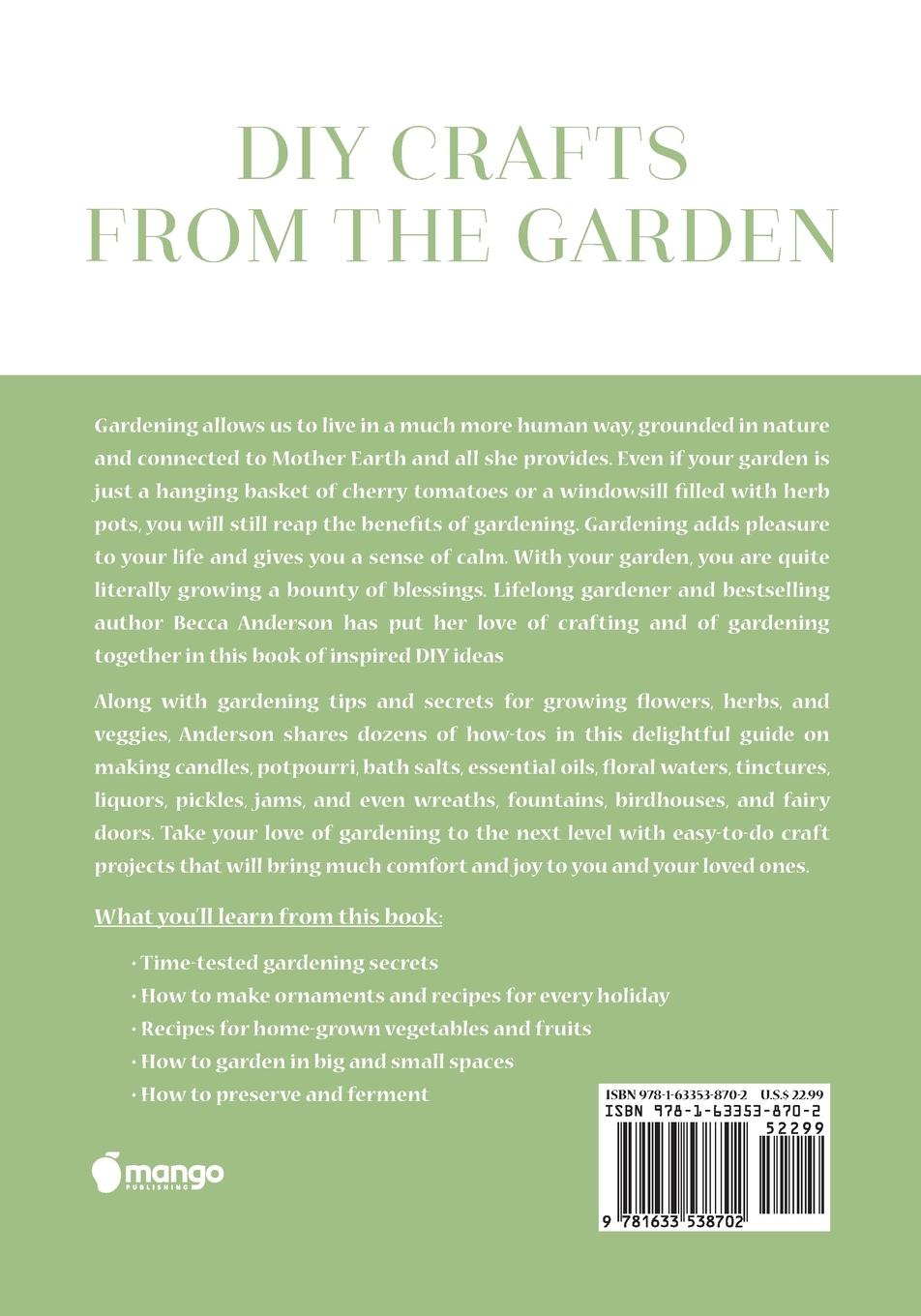 Rückseitencover The Crafty Gardener