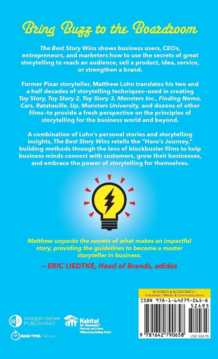 Rückseitencover The Best Story Wins