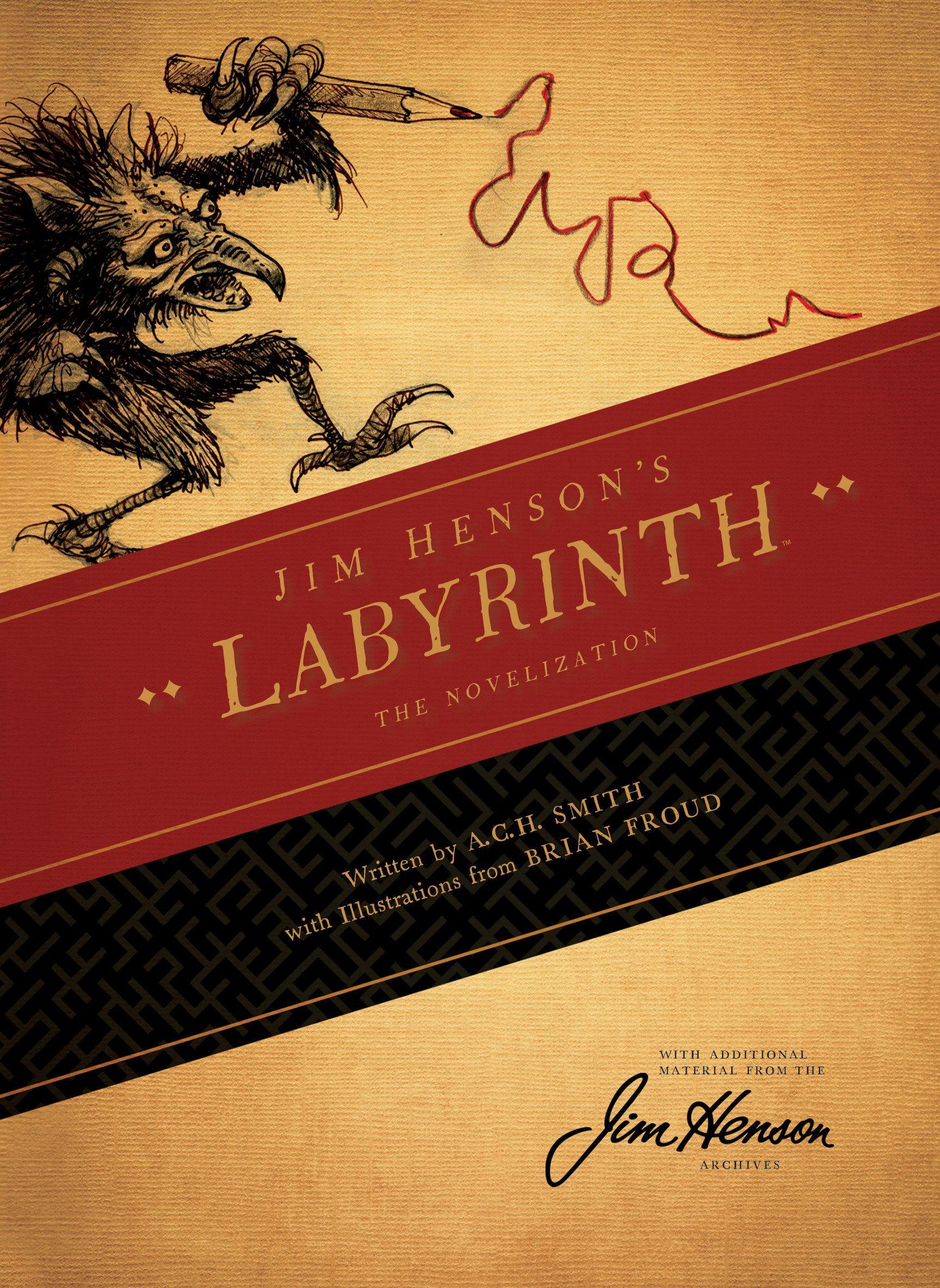 Vorderes Coverbild Jim Henson's Labyrinth: The Novelization