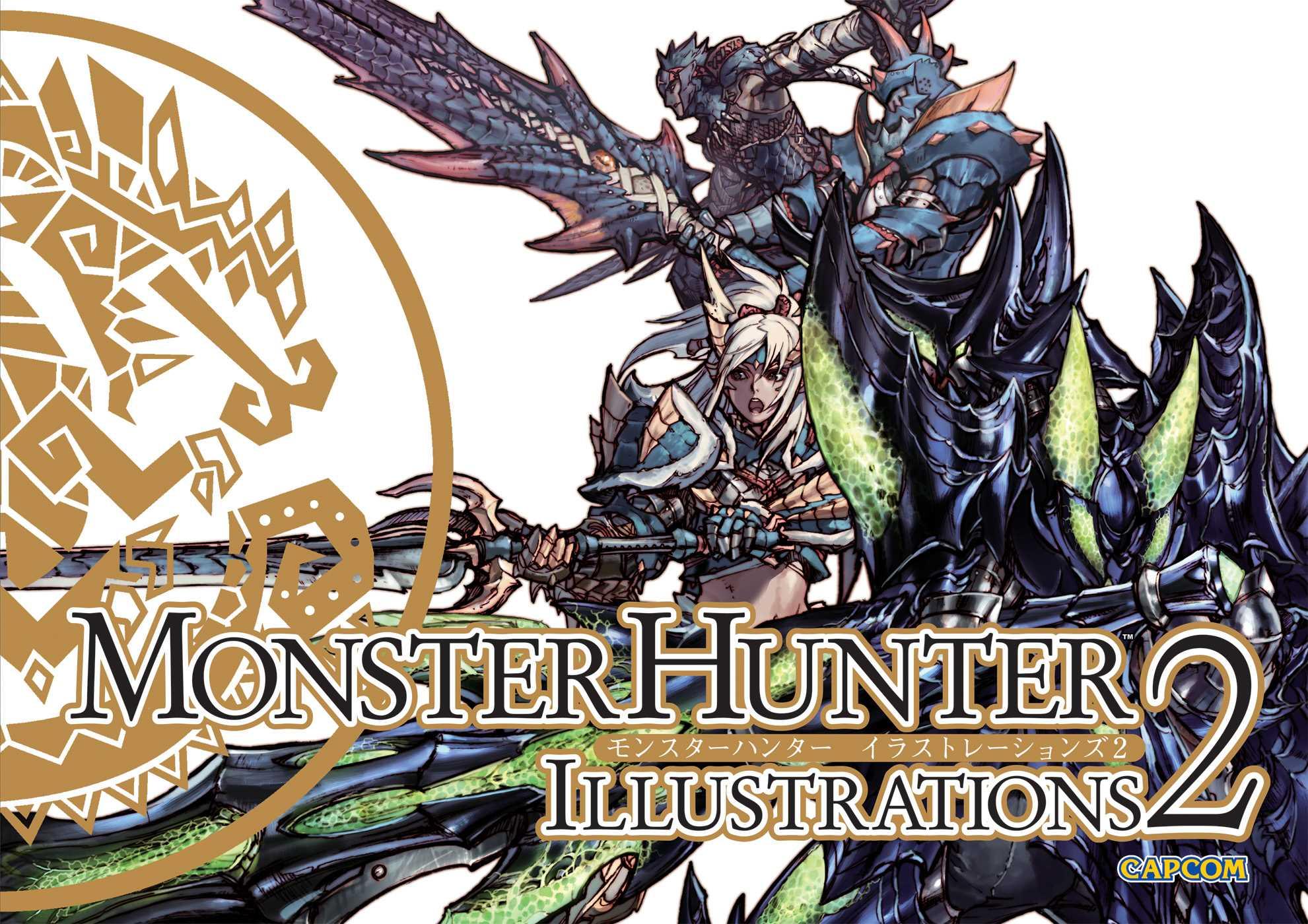 Vorderes Coverbild Monster Hunter Illustrations 2 (Hardcover)