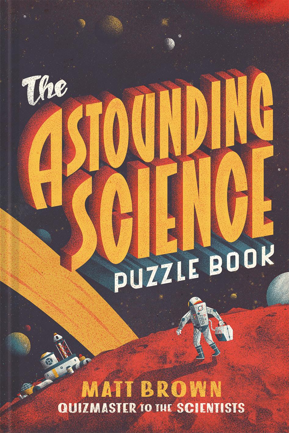 Vorderes Coverbild Astounding Science Puzzle Book