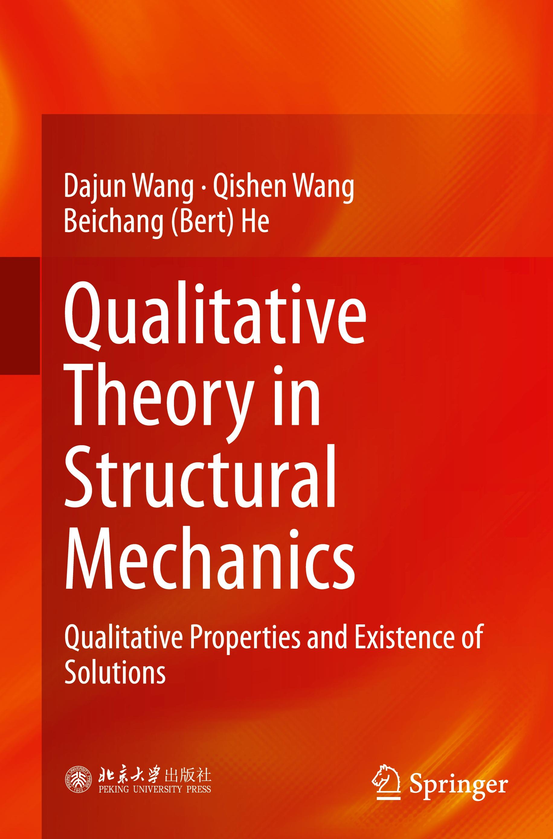 Vorderes Coverbild Qualitative Theory in Structural Mechanics