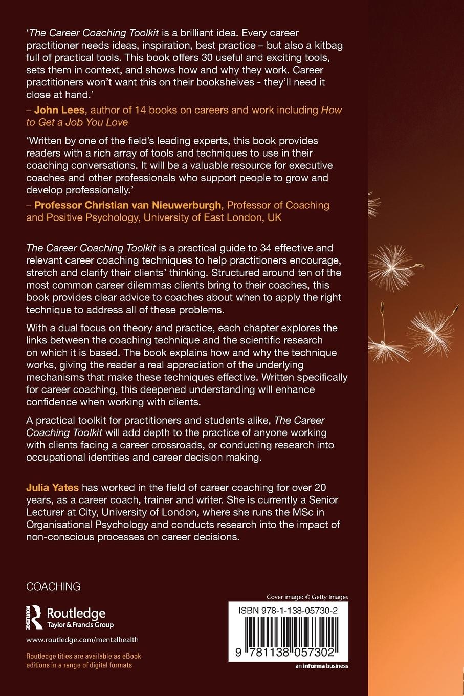 Rückseitencover The Career Coaching Toolkit