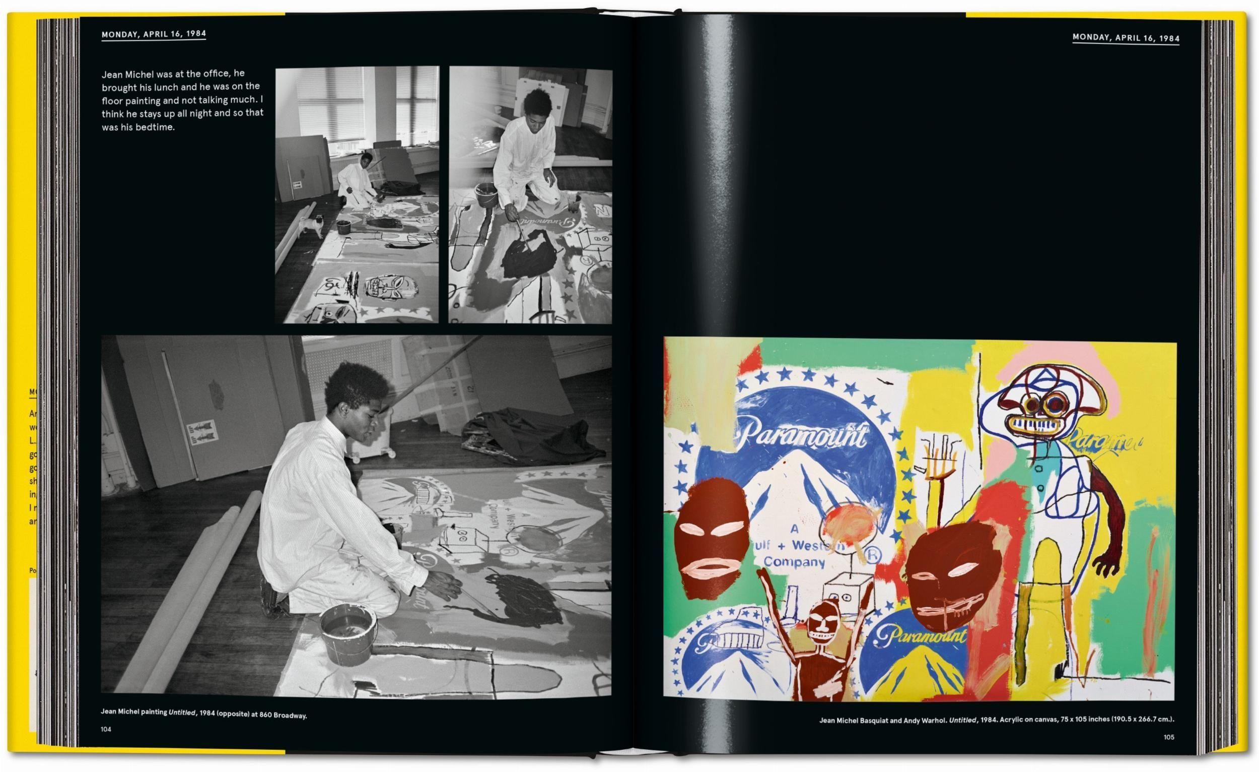 Beispielinhalt (Bild) Warhol on Basquiat. The Iconic Relationship Told in Andy Warhol's Words and Pictures
