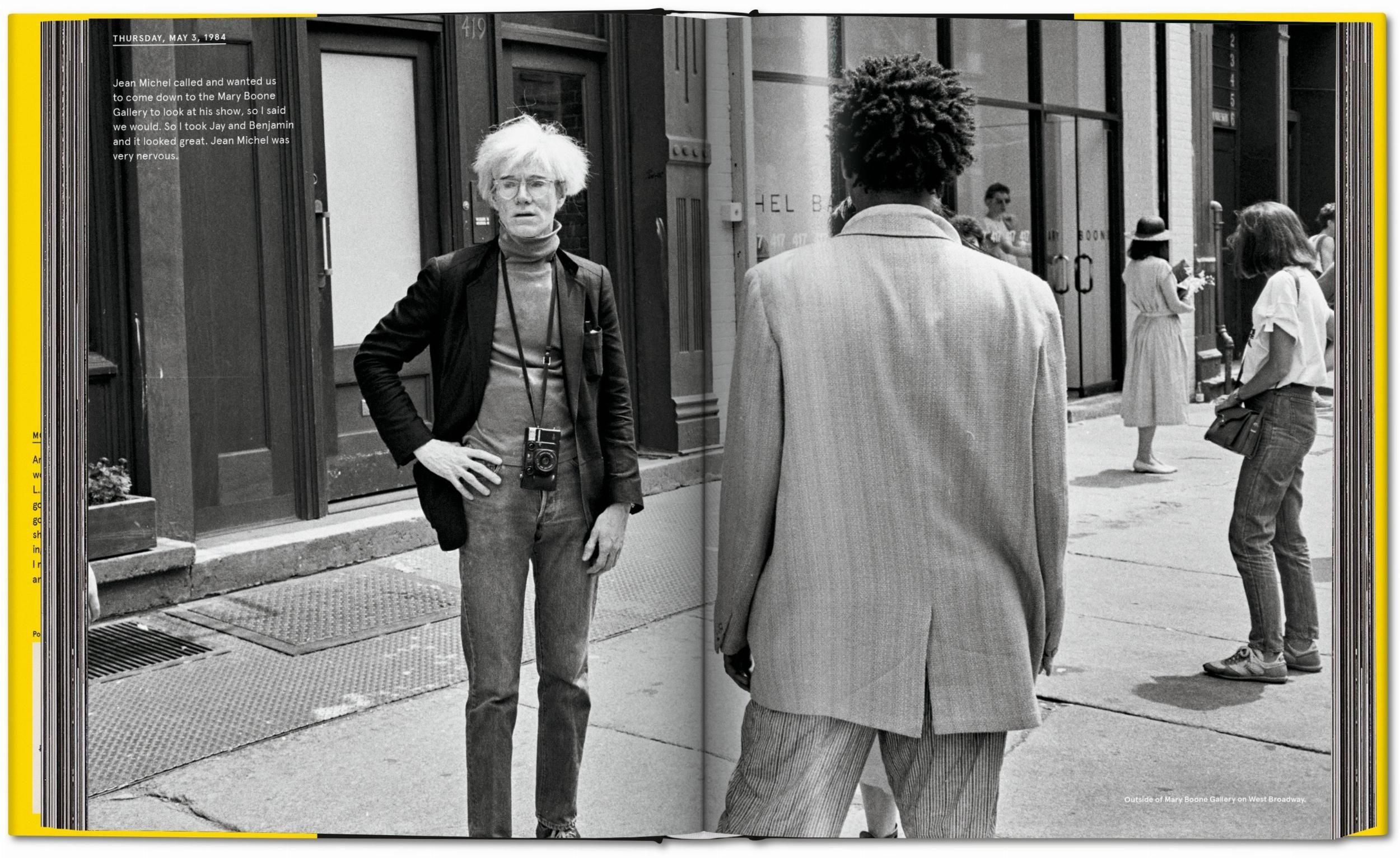 Beispielinhalt (Bild) Warhol on Basquiat. The Iconic Relationship Told in Andy Warhol's Words and Pictures