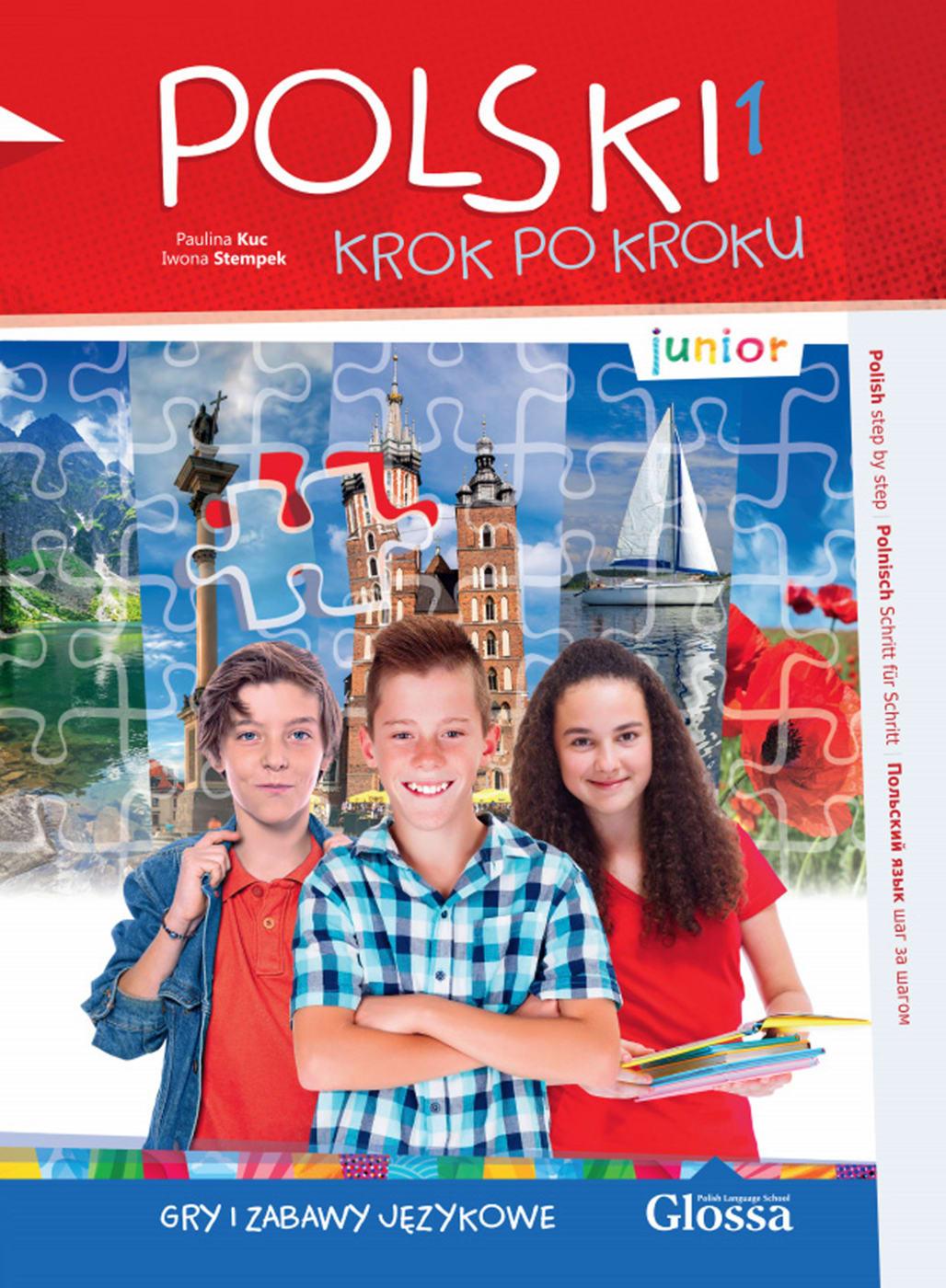 Vorderes Coverbild POLSKI krok po kroku - junior 1. Sprachspiele