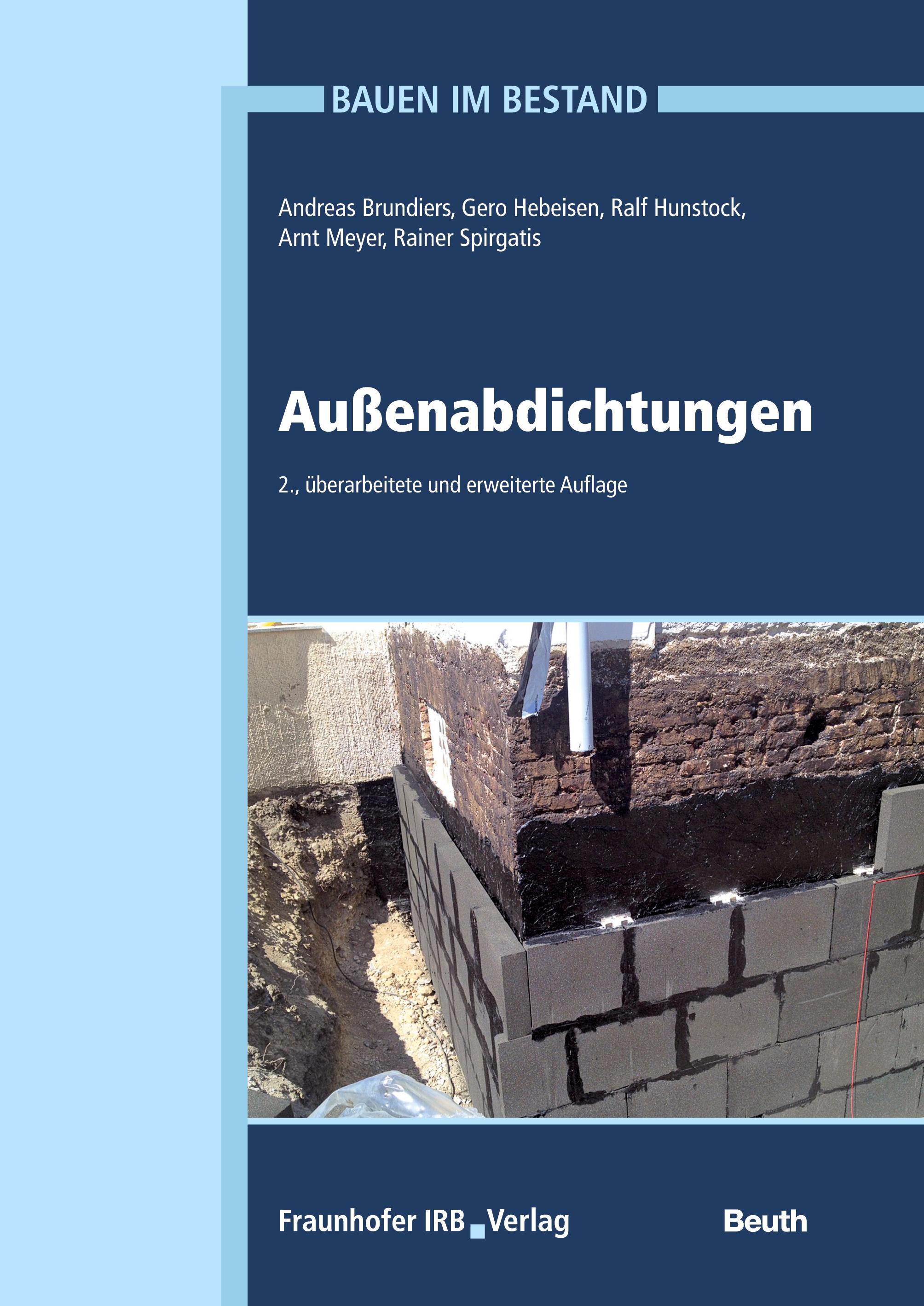 Vorderes Coverbild Außenabdichtungen.