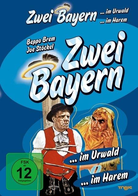Vorderes Coverbild Zwei Bayern im Harem & Zwei Bayern im Urwald