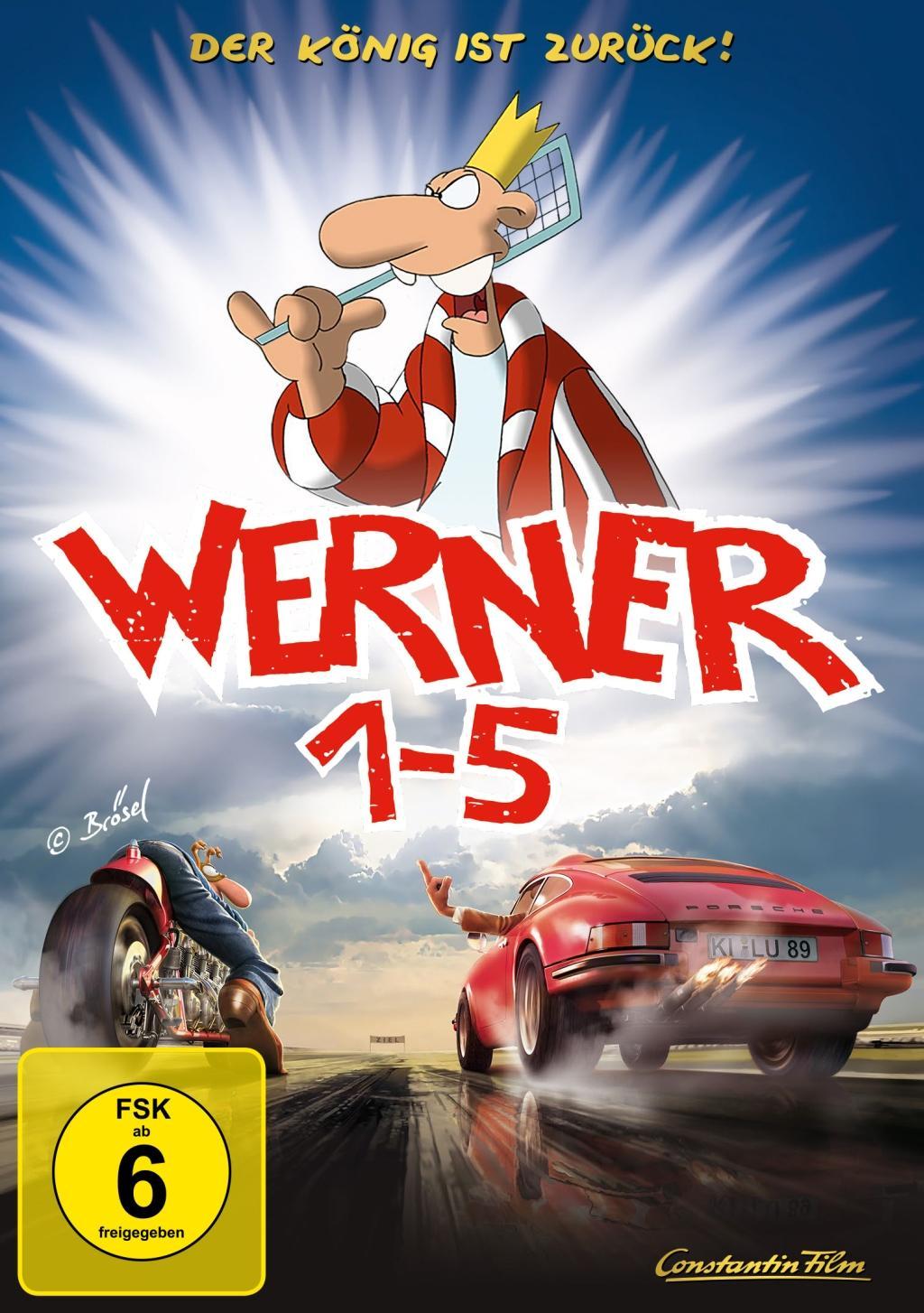 Vorderes Coverbild Werner 1-5 - Königbox