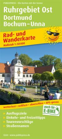 Vorderes Coverbild Ruhrgebiet Ost, Dortmund, Bochum - Unna 1:50 000