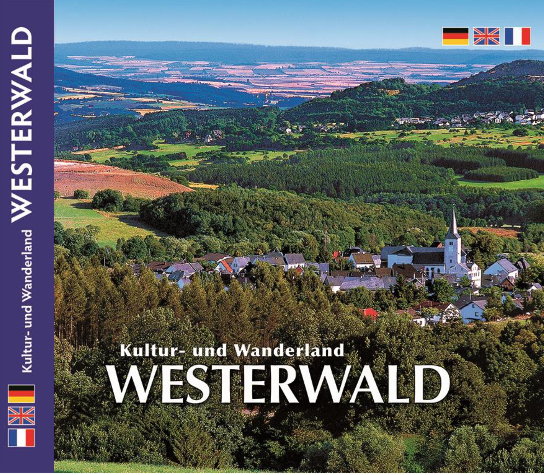 Vorderes Coverbild Kultur- und Wanderland Westerwald