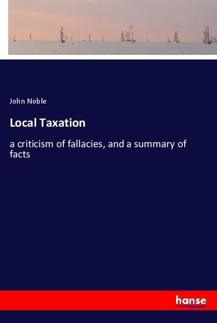 Vorderes Coverbild Local Taxation