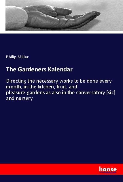 Vorderes Coverbild The Gardeners Kalendar