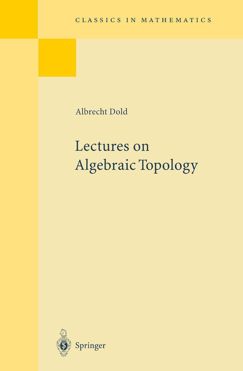 Vorderes Coverbild Lectures on Algebraic Topology