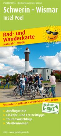 Vorderes Coverbild Schwerin - Wismar, Insel Poel 1 : 60 000