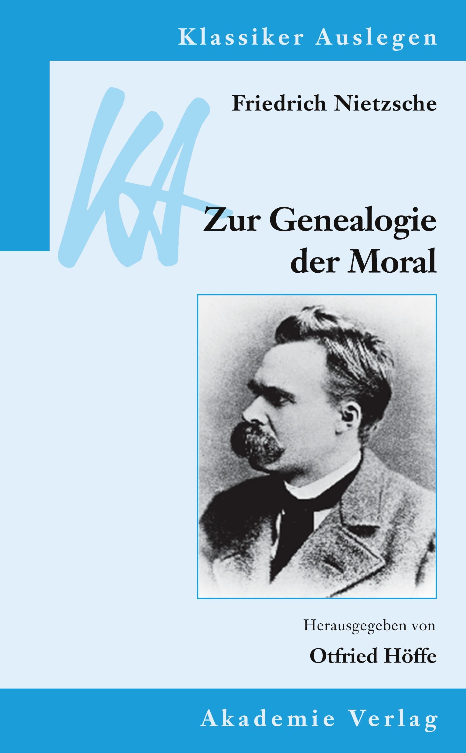 Vorderes Coverbild Friedrich Nietzsche: Genealogie der Moral