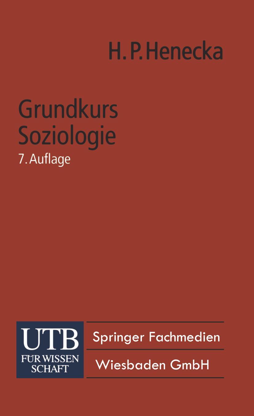 Vorderes Coverbild Grundkurs Soziologie