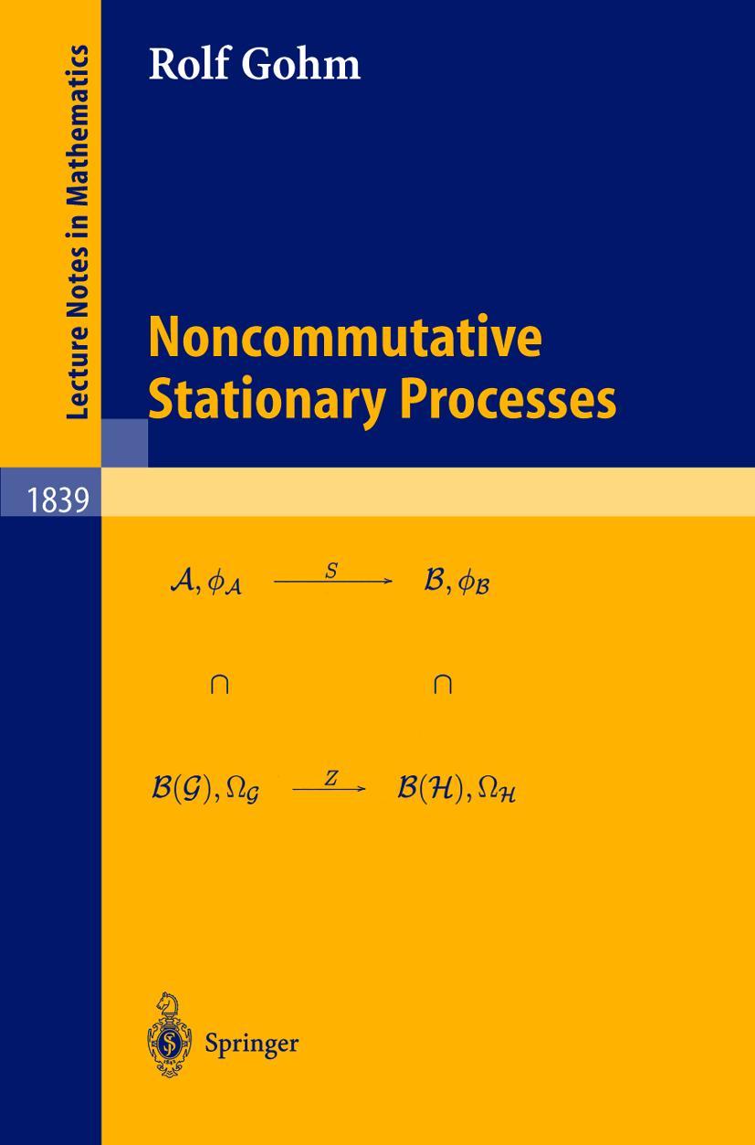 Vorderes Coverbild Noncommutative Stationary Processes