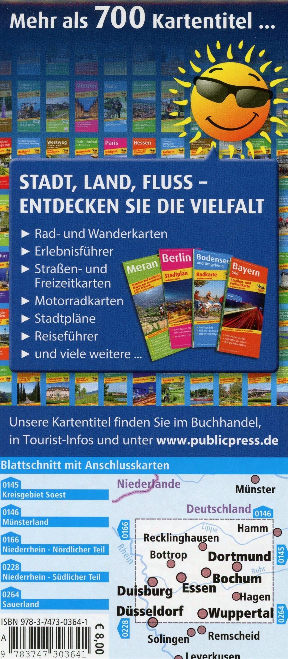 Beispielinhalt (Bild) Ruhrgebiet 1:100 000