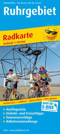 Vorderes Coverbild Ruhrgebiet 1:100 000