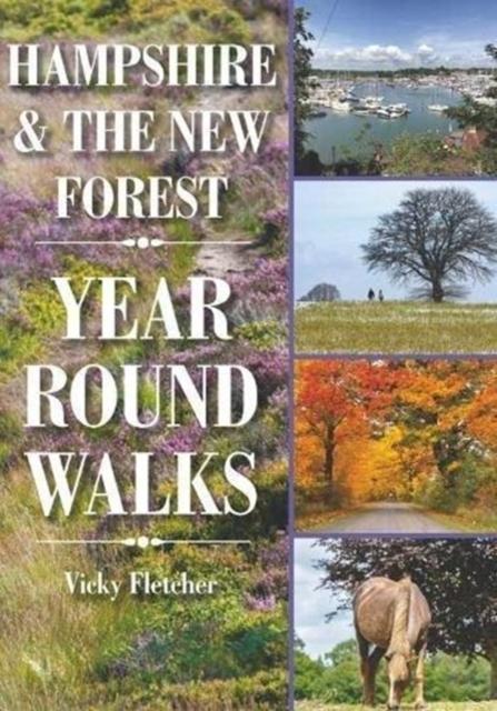 Vorderes Coverbild Hampshire & The New Forest Year Round Walks