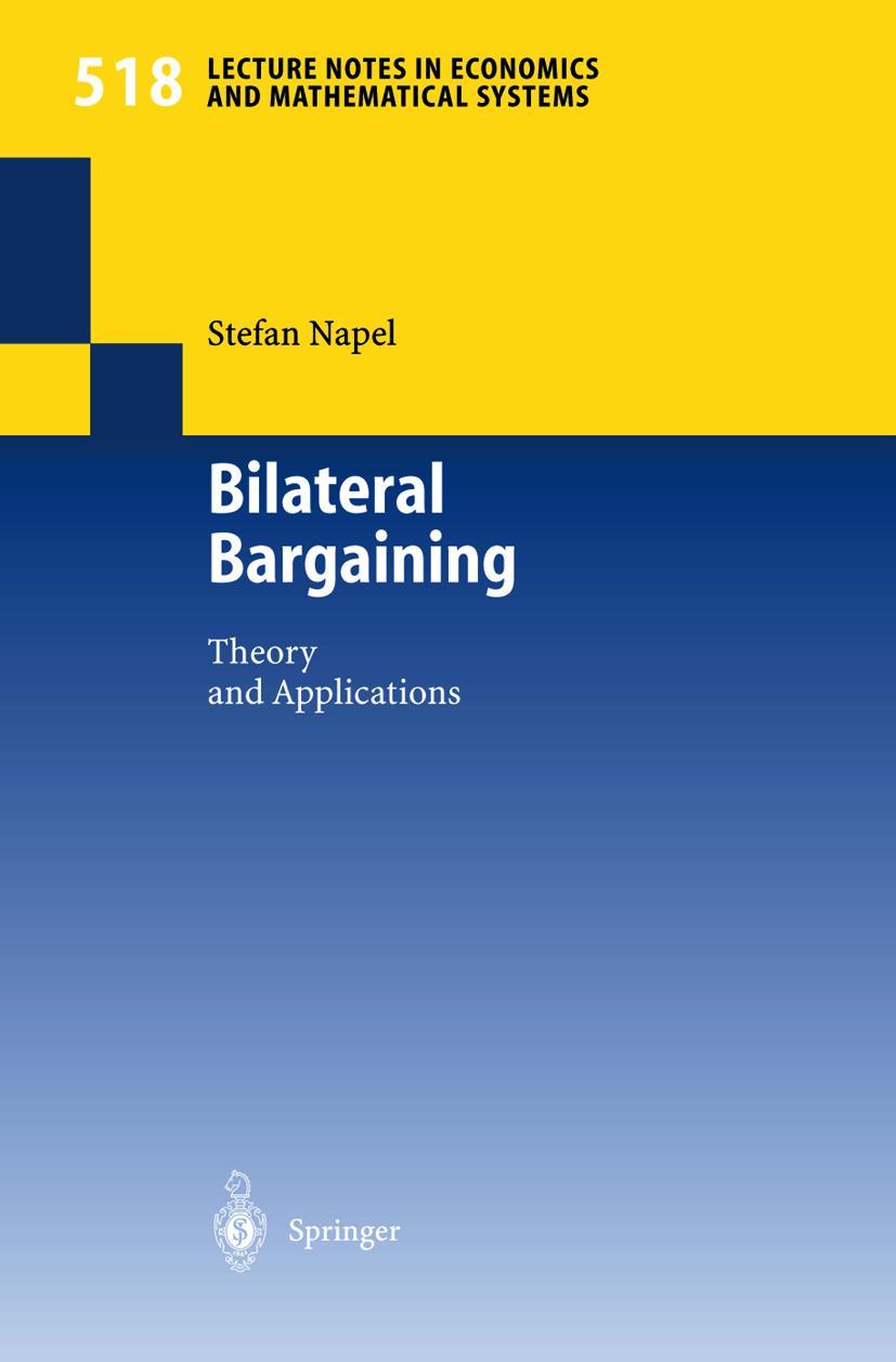 Vorderes Coverbild Bilateral Bargaining