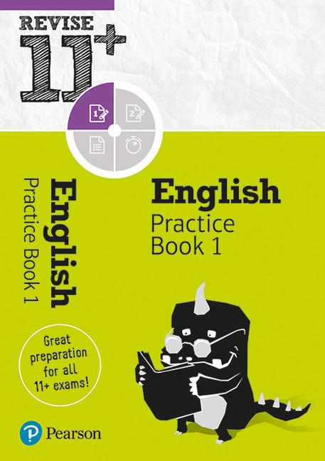 Vorderes Coverbild Pearson REVISE 11+ English Practice Book 1 - for the 2025 and 2026 exams: Ages 8 - 10+ Years