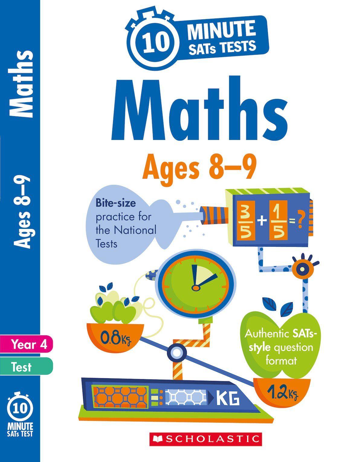 Vorderes Coverbild Maths - Ages 8-9