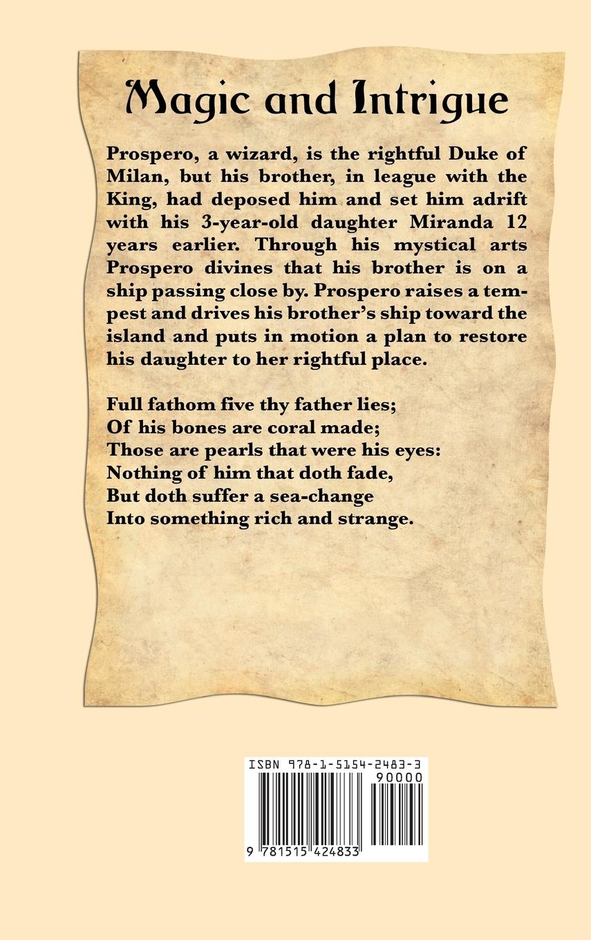 Rückseitencover The Tempest