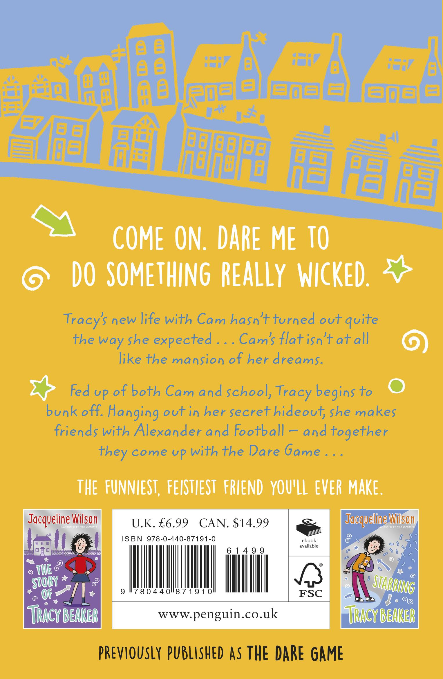 Rückseitencover I Dare You, Tracy Beaker