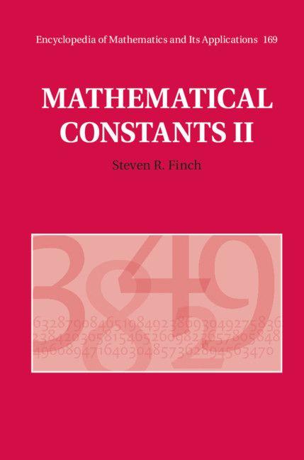 Vorderes Coverbild Mathematical Constants II