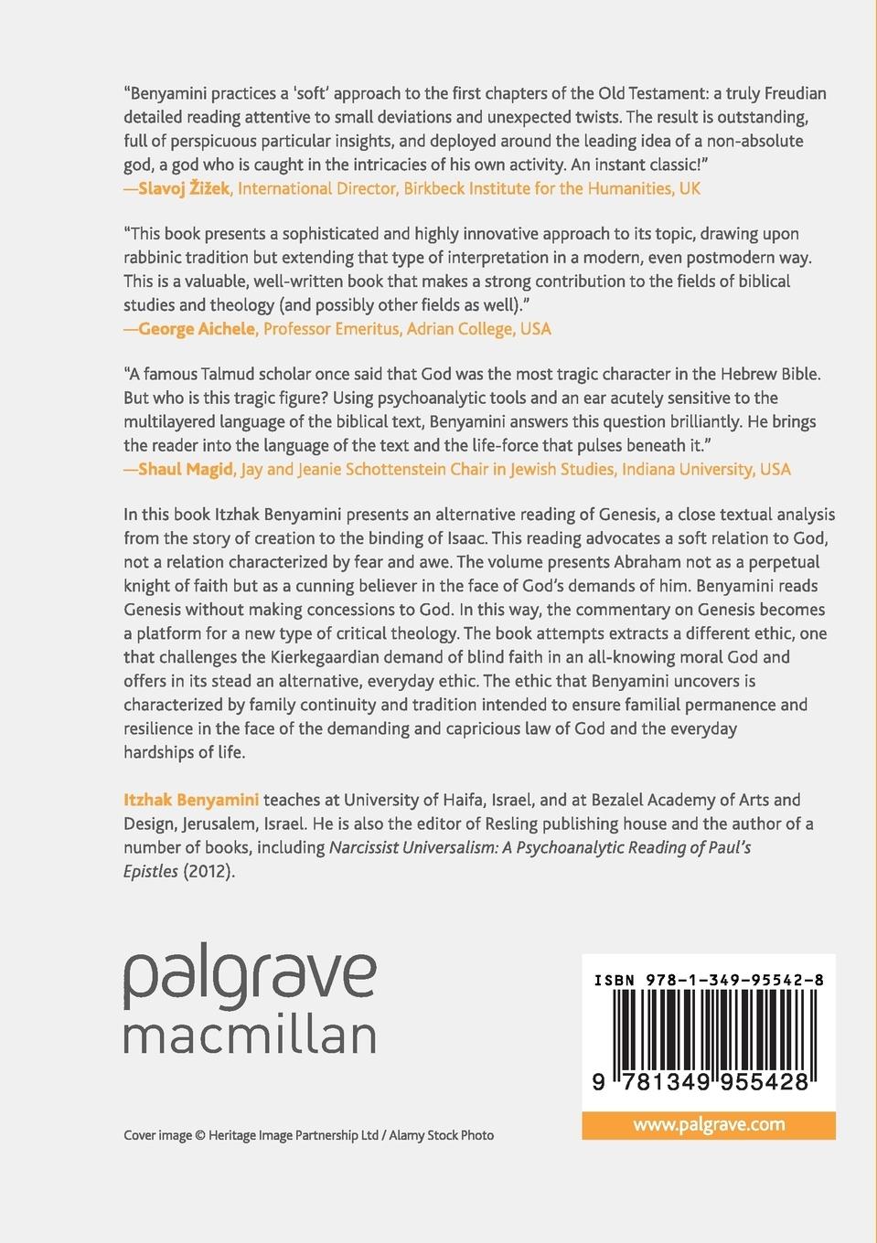 Rückseitencover A Critical Theology of Genesis