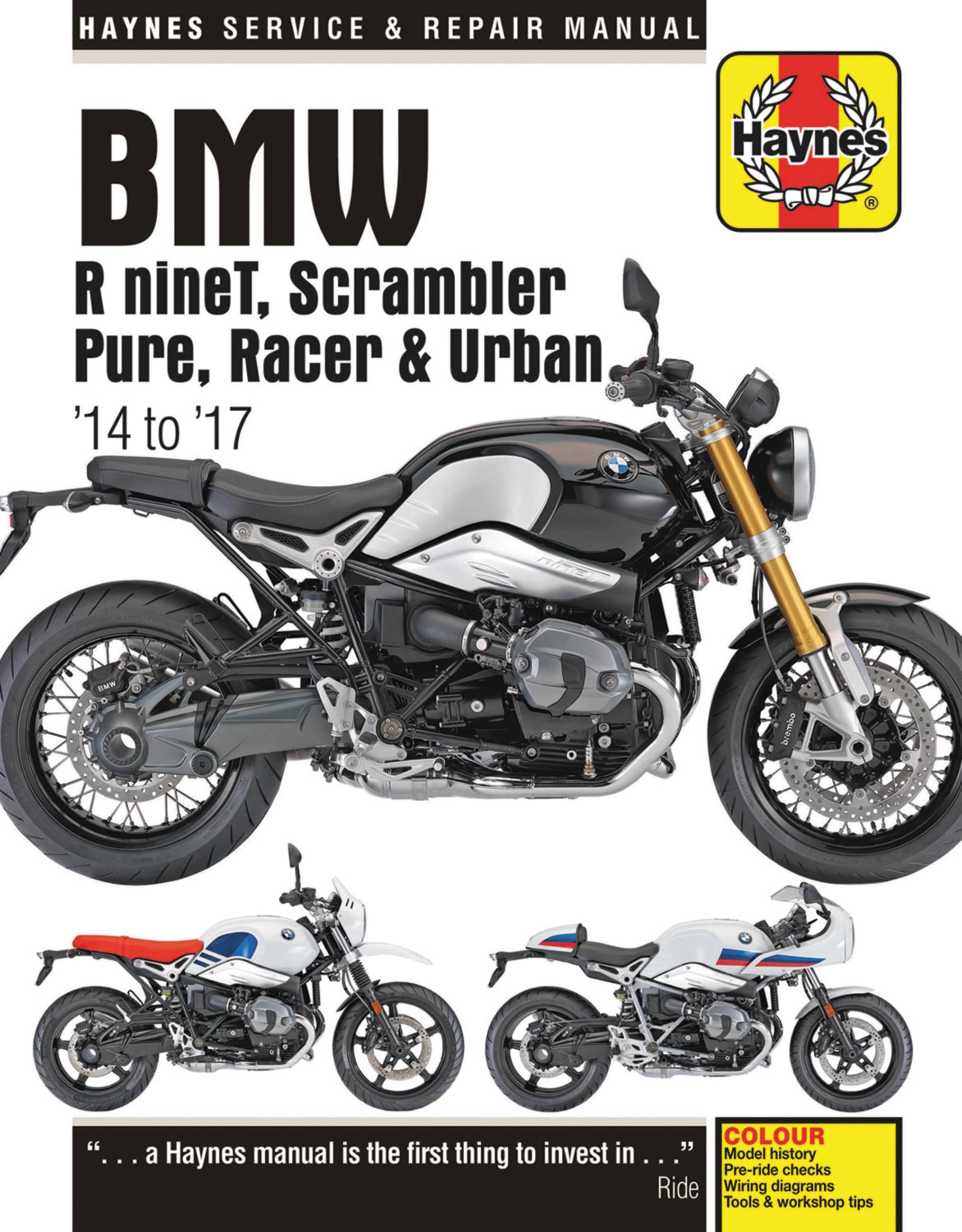 Vorderes Coverbild BMW R nineT ('14 to '17)