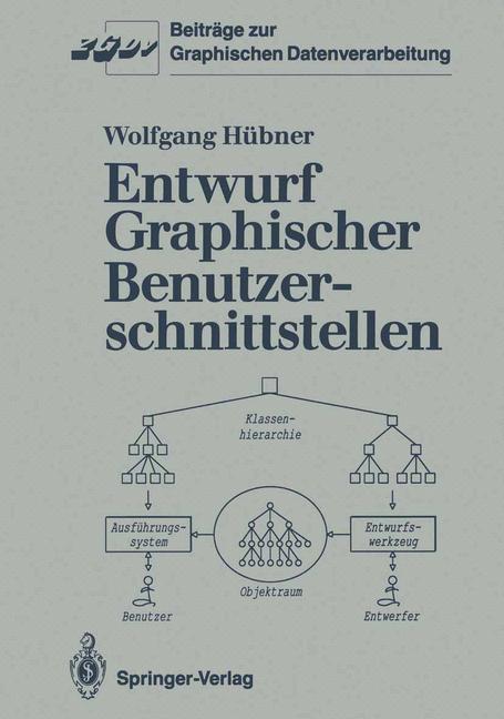 Vorderes Coverbild Entwurf Graphischer Benutzerschnittstellen