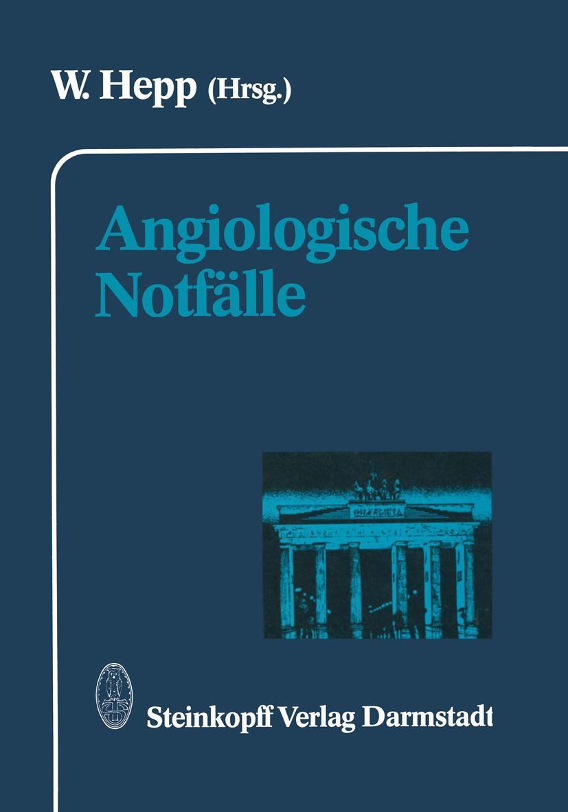Vorderes Coverbild Angiologische Notfälle