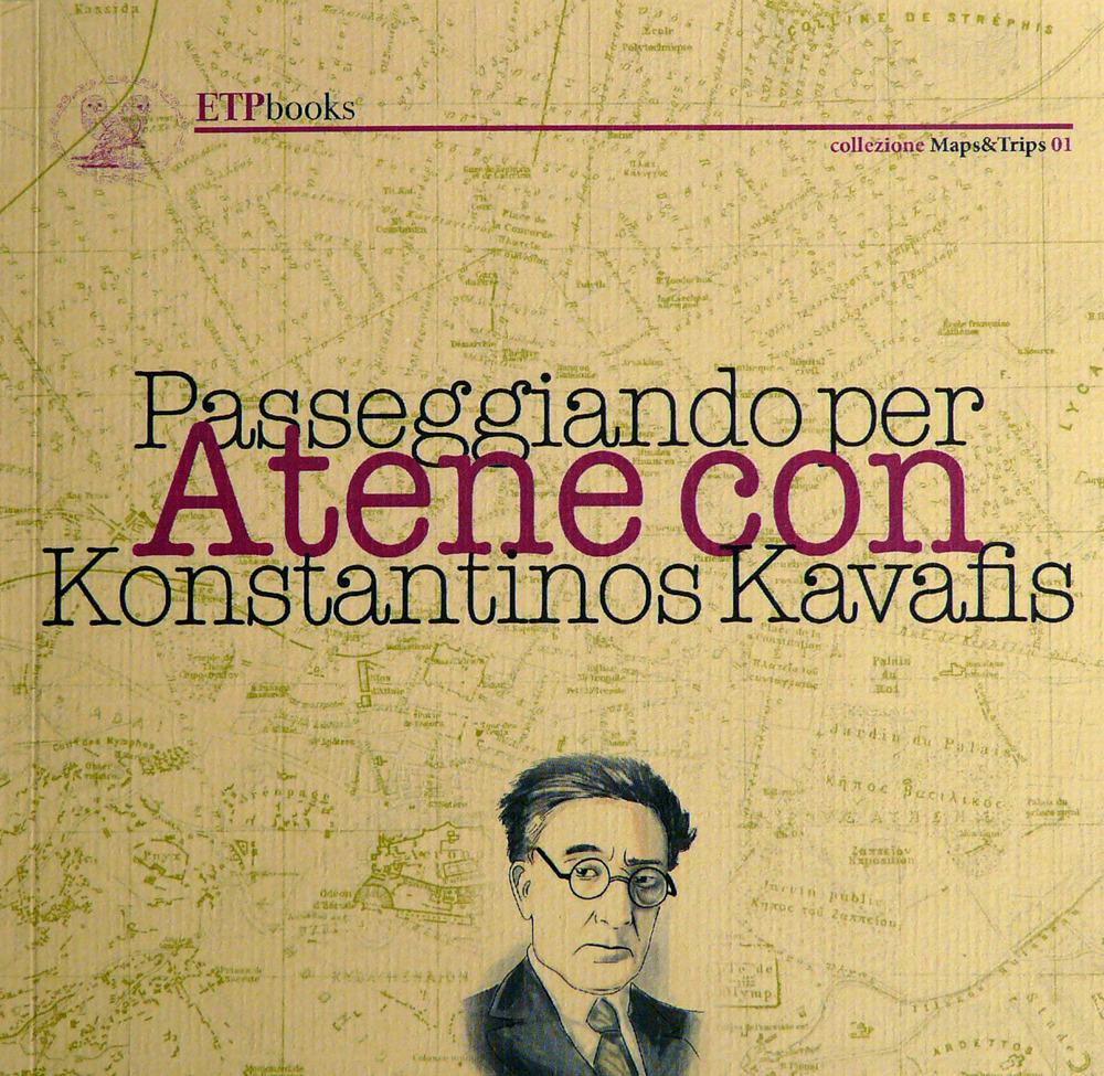 Vorderes Coverbild Passeggiando per Atene con Kavafis. Con carta