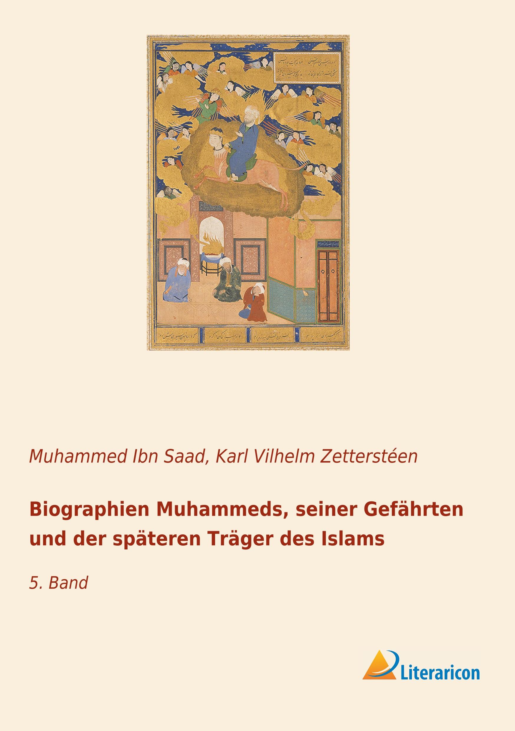 Vorderes Coverbild Biographien Muhammeds, seiner Gefährten und der späteren Träger des Islams