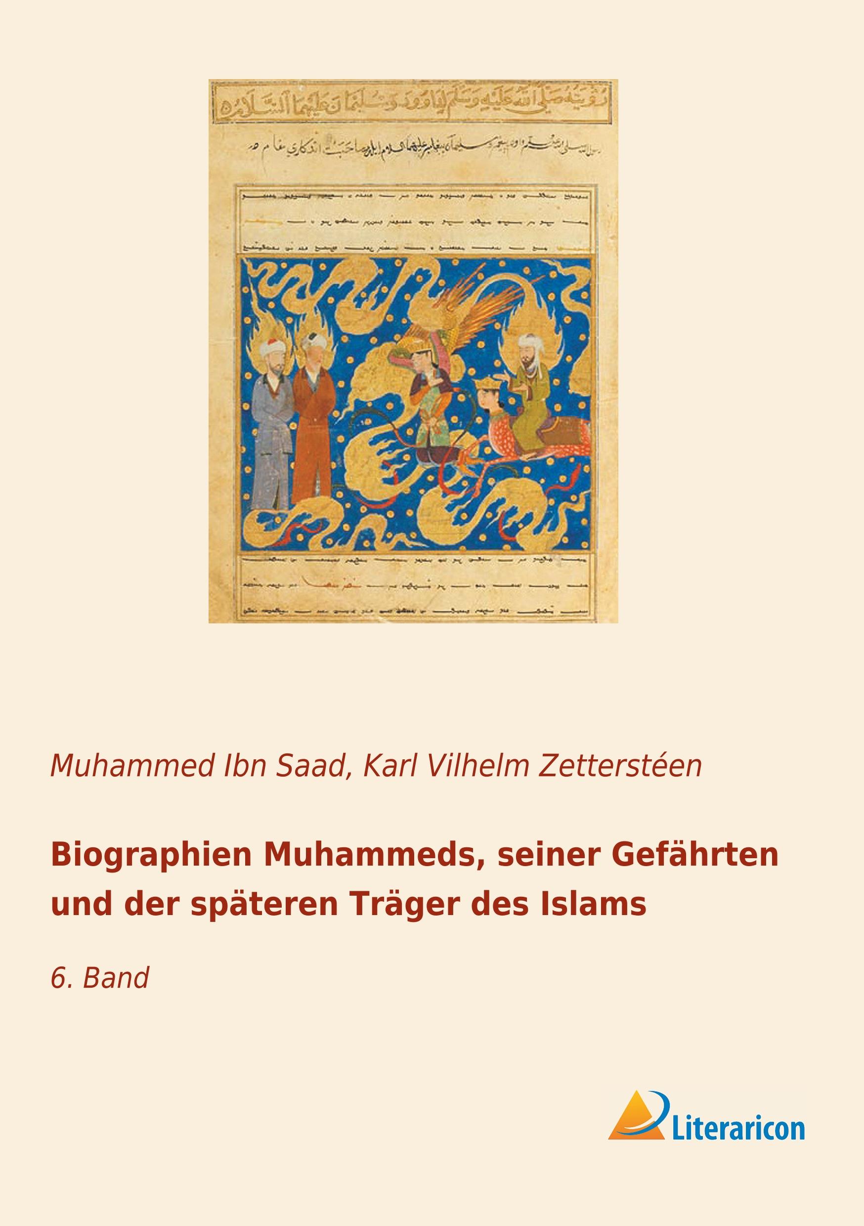 Vorderes Coverbild Biographien Muhammeds, seiner Gefährten und der späteren Träger des Islams