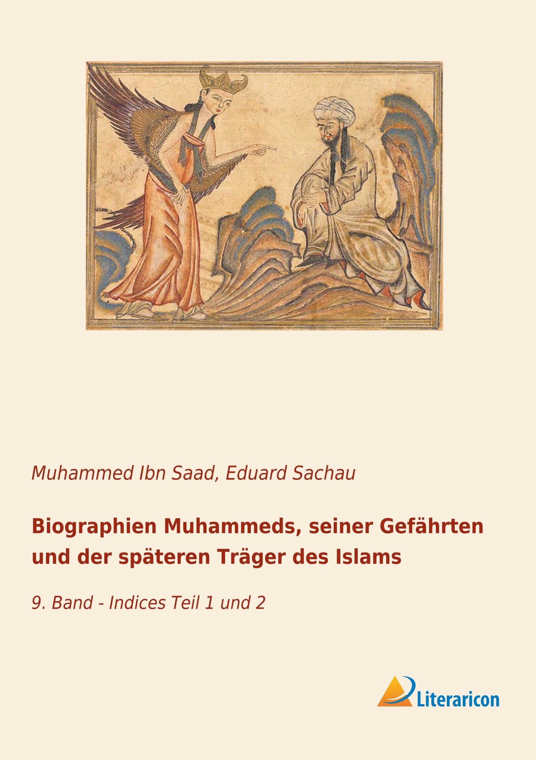 Vorderes Coverbild Biographien Muhammeds, seiner Gefährten und der späteren Träger des Islams