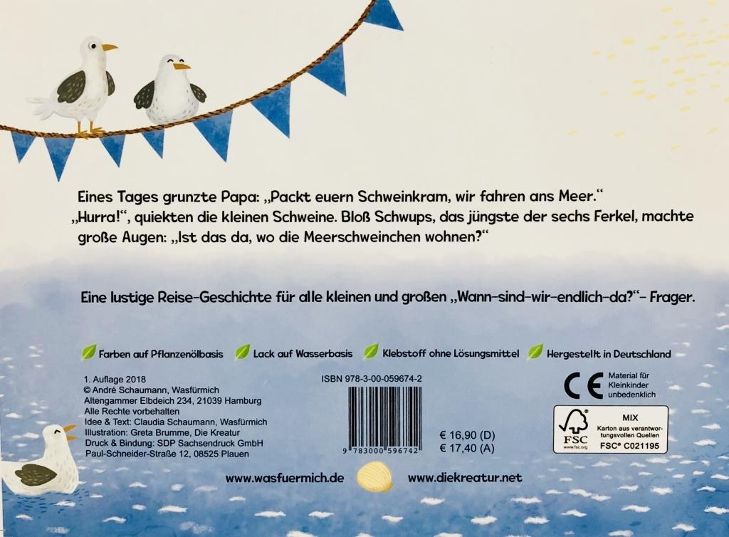 Beispielinhalt (Bild) Schwups fährt in die Ferien