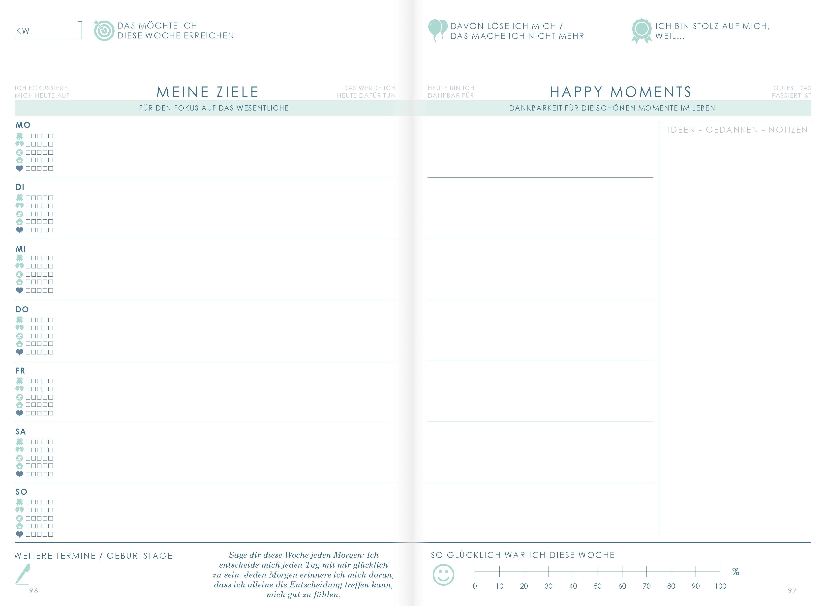 Beispielinhalt (Bild) THE NEW YOU (mint) - Das Buch, das dein Leben verändert.