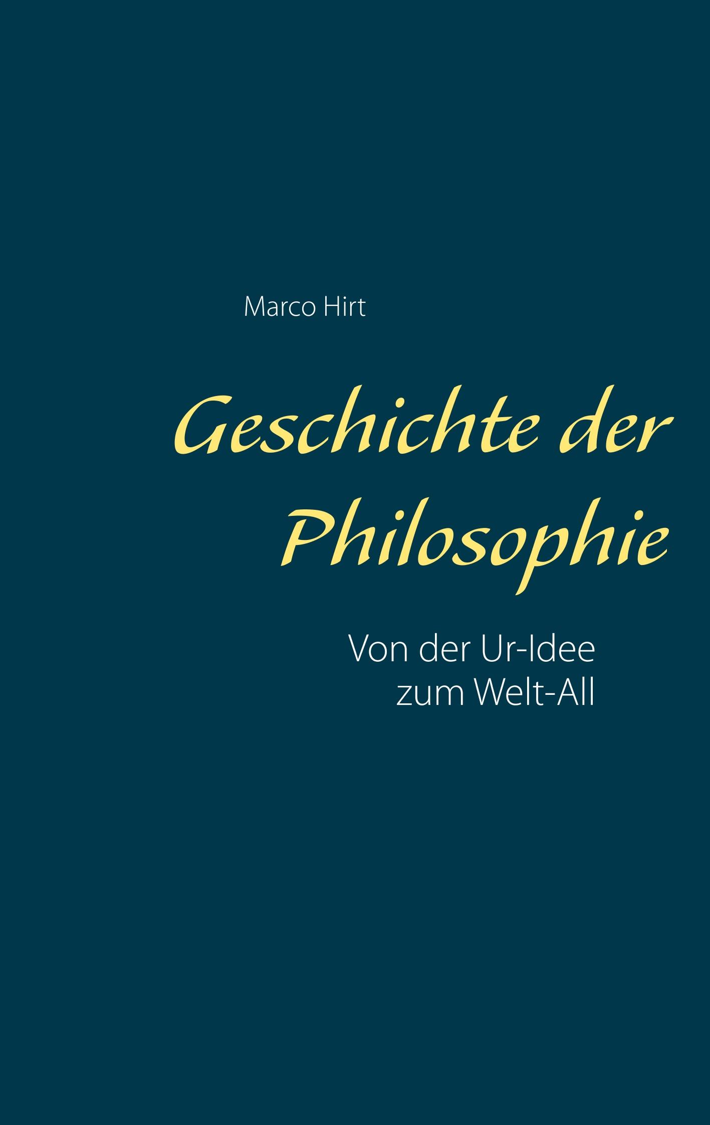 Vorderes Coverbild Geschichte der Philosophie