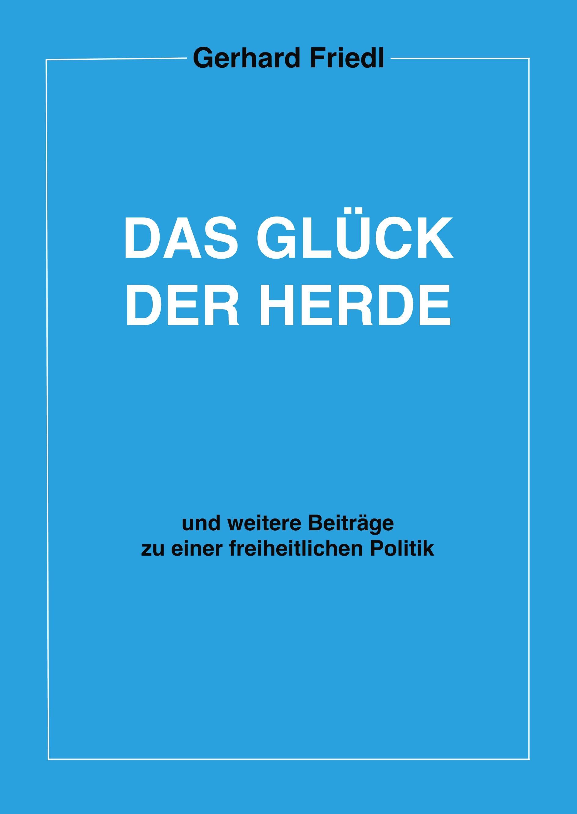 Vorderes Coverbild Das Glück der Herde