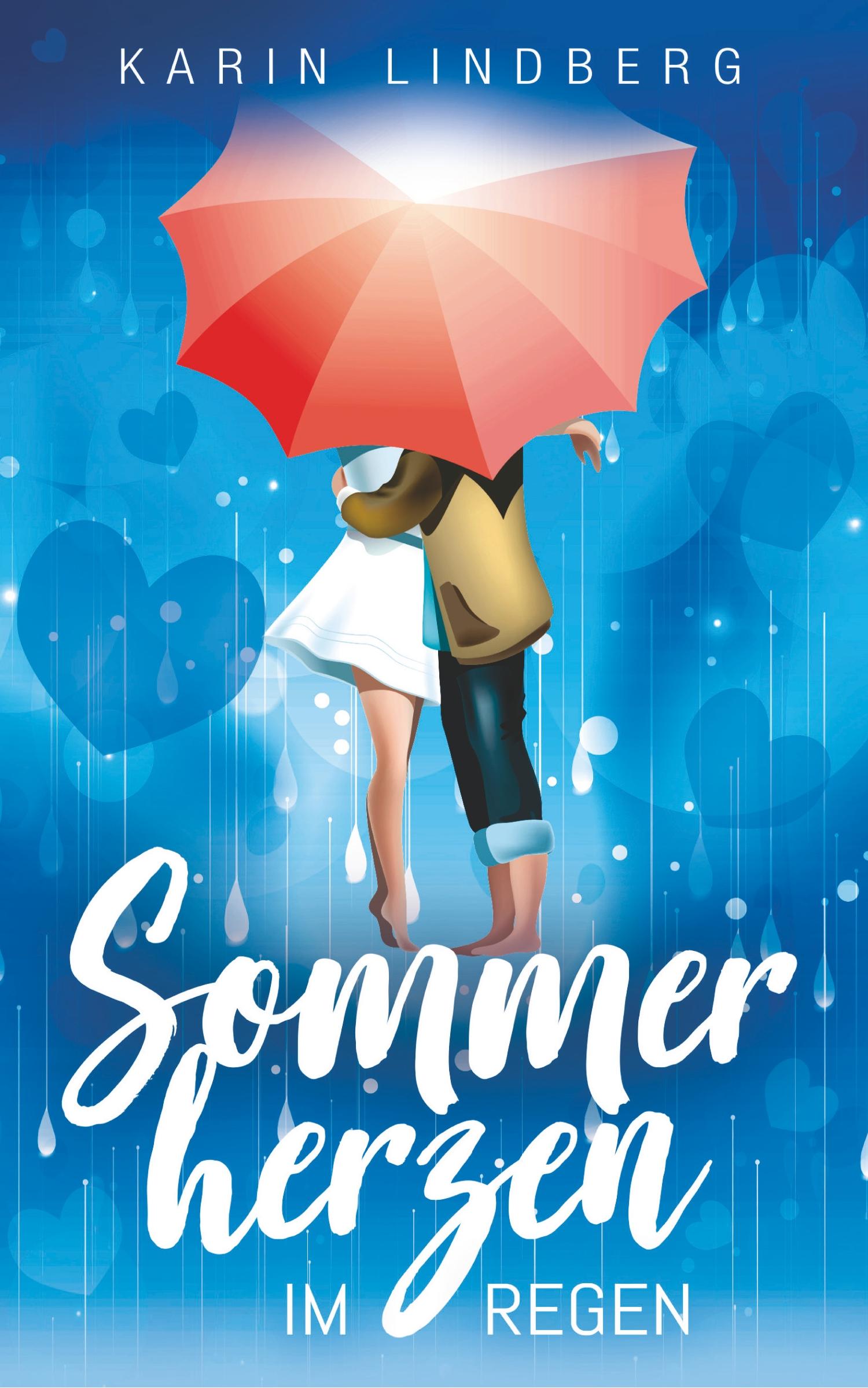 Vorderes Coverbild Sommerherzen im Regen